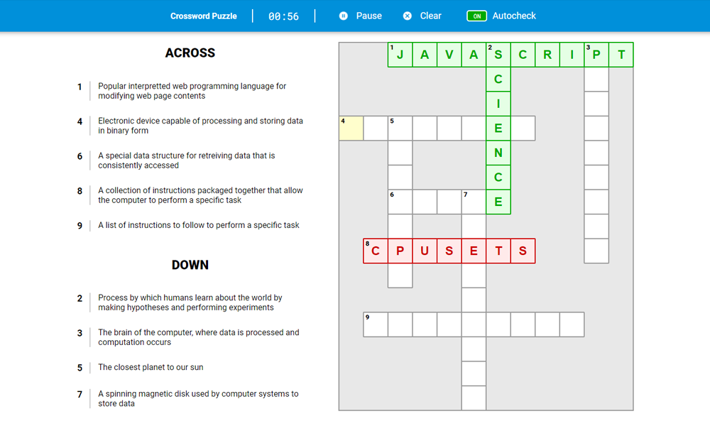 Micron Global Quality Crossword Thumbnail